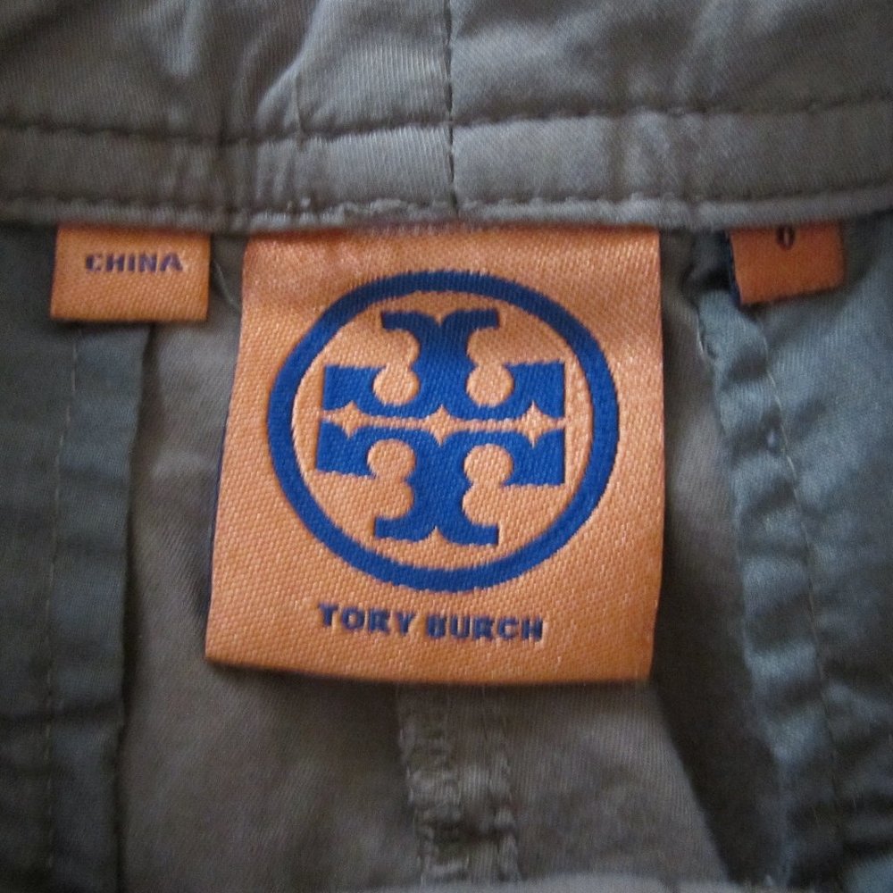 TORY BURCH Brown Shorts Size 0 - Picture 8 of 9